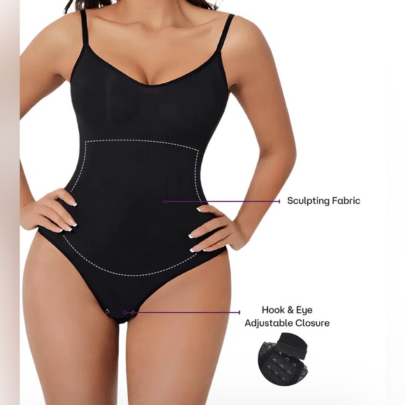 NWT Sz M Snatched Shapewear Bodysuit - Picture 3 of 6